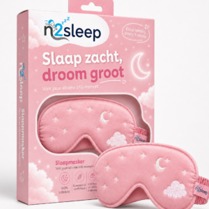 n2sleep slaapmasker - Roze - Overal zorgeloos slapen